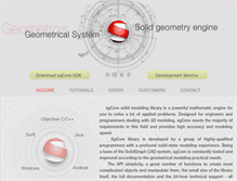 Tablet Screenshot of geometros.com